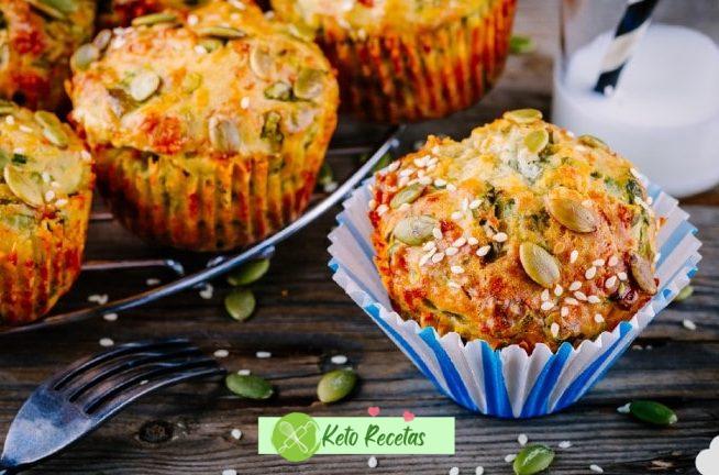 Receta fácil: Muffins de Calabacín y Queso Cheddar en Thermomix
